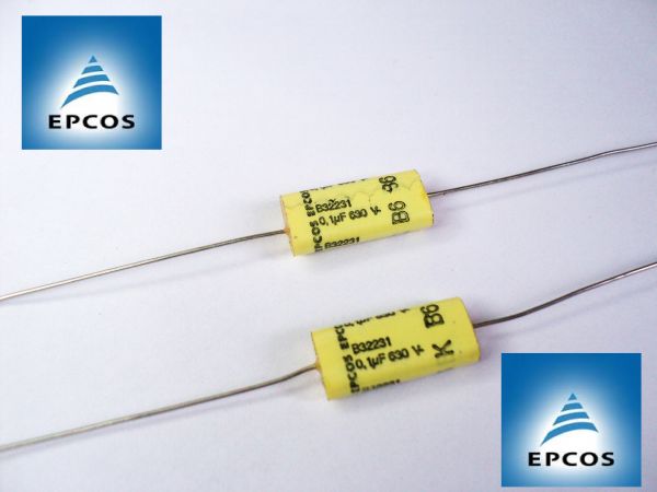 NEW - Capacitor Mkt Axial Epcos 0,047uf 630v