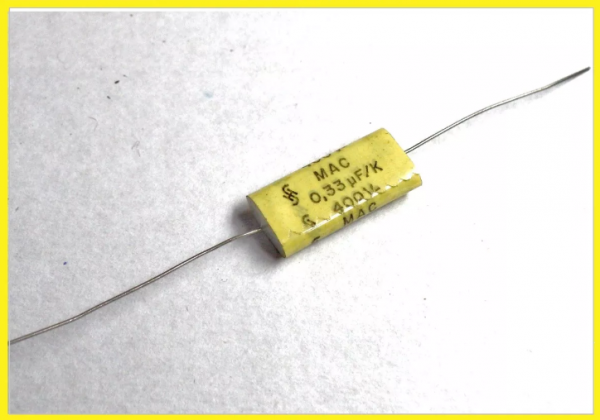 NEW - MKT 0,33uf / 330nf X 400v SIEMENS