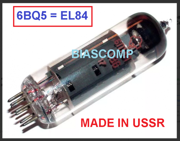 6BQ5 / EL84 RUSSA DE USO MILITAR